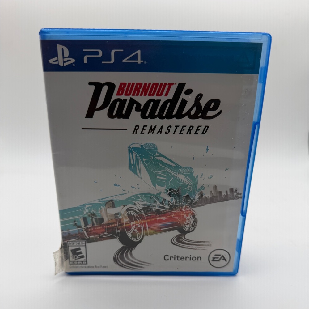Burnout Paradise Remastered for PS4 - Blue Case by